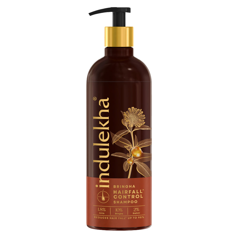 Indulekha Bringha Hair Fall Control Shampoo, 1L