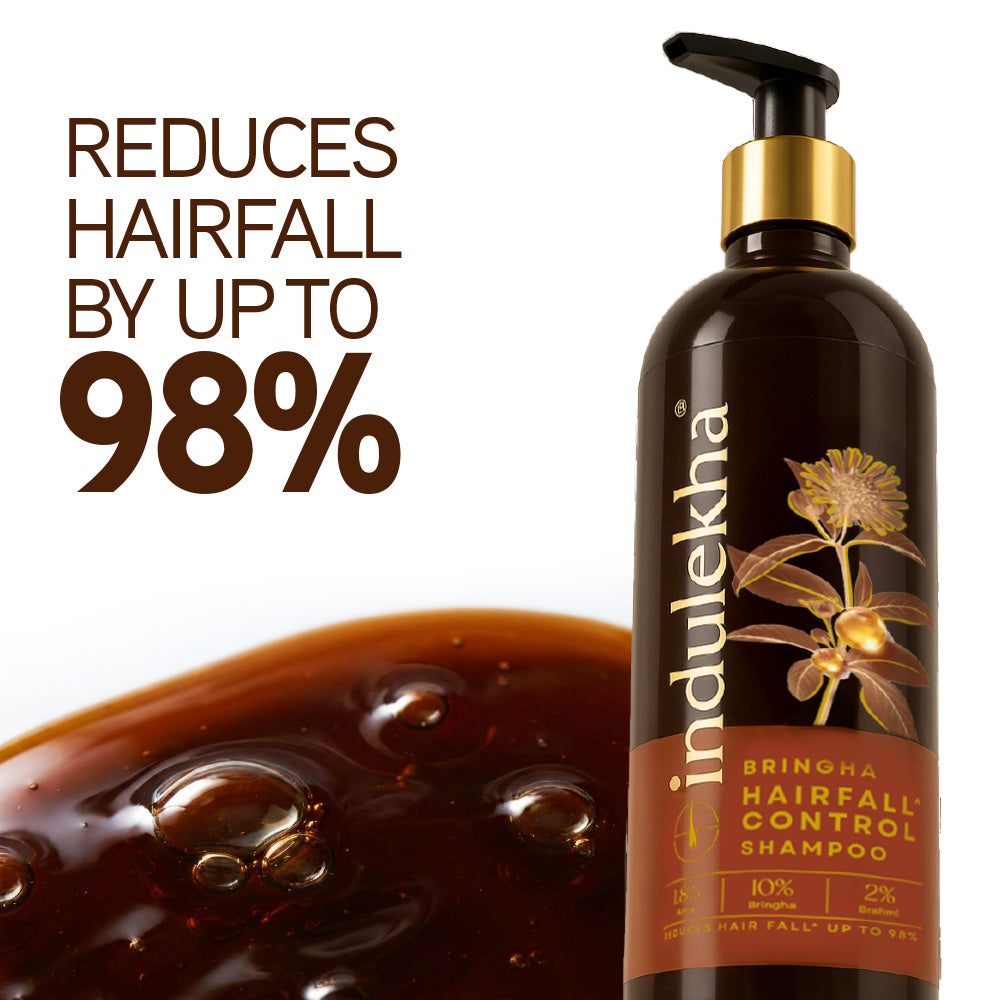 Indulekha Bringha Hair fall Control Shampoo - 580ml