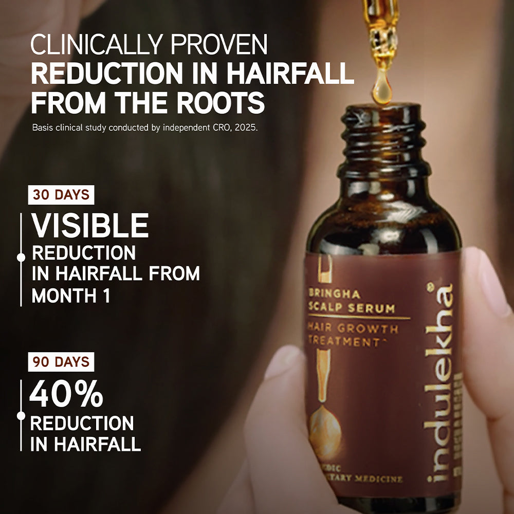 Indulekha Bringha Hair Growth Treatment Scalp Serum,30ml