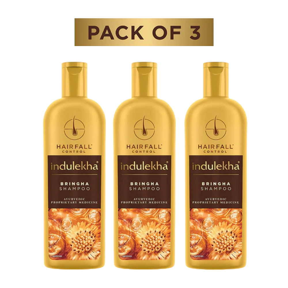 Bringha Ayurvedic Shampoo (Pack of 3) | Indulekha