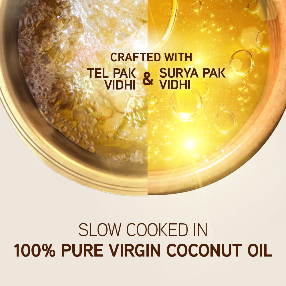 INDULEKHA Bringha Hair Oil, with 11 Herbs, Ayurvedic Hair Oil for Hair Growth, 100 ml