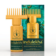 100ml+580ml ,Indulekha Svetakutaja Shampoo & Hair Oil 