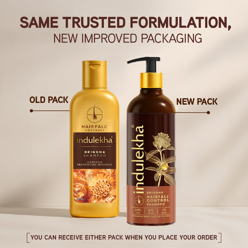 Indulekha Bringha Hair fall Control Shampoo - 580ml