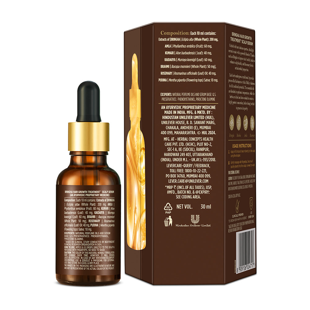 Indulekha Bringha Hair Growth Treatment Scalp Serum,30ml