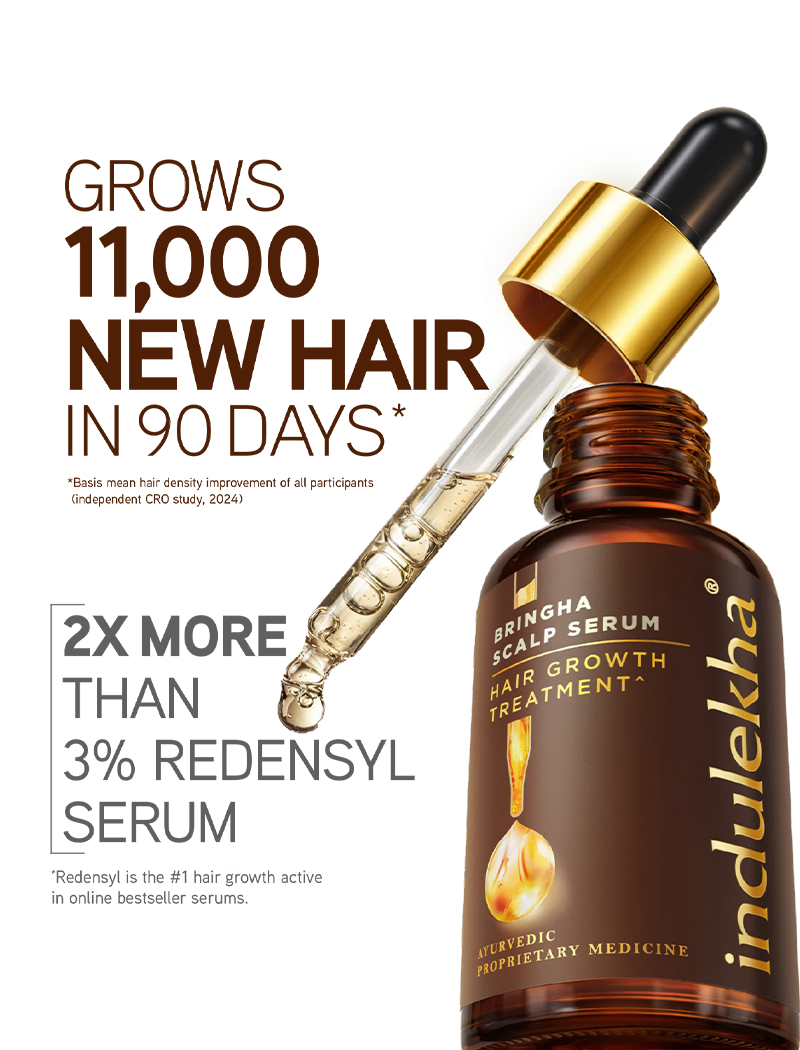 Indulekha Bringha Hair Growth Treatment Scalp Serum,30ml